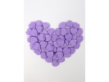 Listing 4 of 10 for 50-Piece Personalized Mini Fingertip Powder Puff Set (Pink) – Foundation