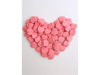 Listing 5 of 10 for 50-Piece Personalized Mini Fingertip Powder Puff Set (Pink) – Foundation