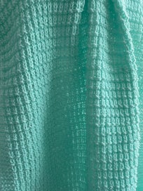 Listing 2 of 4 for Hand Knitted Bassinet / Baby Blanket