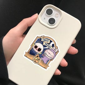 Listing 4 of 6 for Labubu Stickers Waterproof Vinyl Decal for Water Bottle Laptop Skateboard Phone