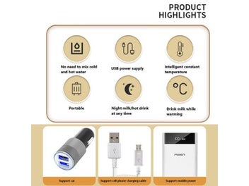 Listing 7 of 9 for Portable USB Baby Bottle Warmer