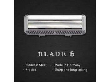 Listing 5 of 7 for QSHAVE Black Spider Man Manual Great Shaving Razor Shaver (1pc Handle 6pc X6