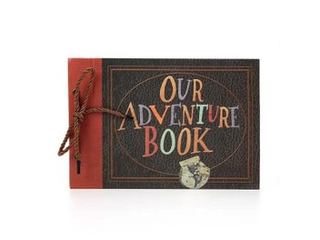 Listing 6 of 9 for 40 Pages DIY Adventure Album Photo Album Handmade Scrapbook Adventure Book