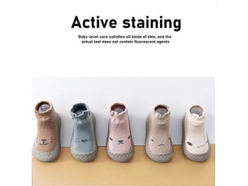 Listing 4 of 11 for Baby Socks Shoes Infant Color Matching Cute Kids Boys Shoes Doll Soft Soled