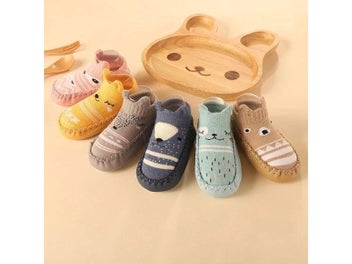 Listing 5 of 11 for Baby Socks Shoes Infant Color Matching Cute Kids Boys Shoes Doll Soft Soled