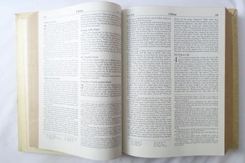 Listing 12 of 16 for Holy Bible New American Edition Catholic Fireside Family Ed VINTAGE (SKU BK45)