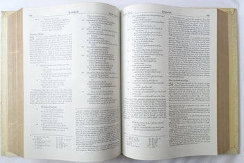 Listing 13 of 16 for Holy Bible New American Edition Catholic Fireside Family Ed VINTAGE (SKU BK45)