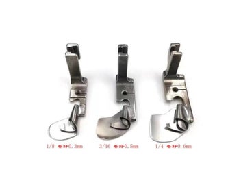 Listing 4 of 10 for Industrial Sewing Machine Multi-Function Curved Hemming Foot Hem Pull Tube