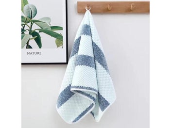 Listing 4 of 8 for 4pcs Soft And Absorbent Hand Towel For Quick Drying Hanging And Multifunctional