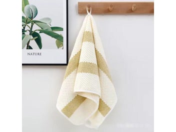 Listing 5 of 8 for 4pcs Soft And Absorbent Hand Towel For Quick Drying Hanging And Multifunctional