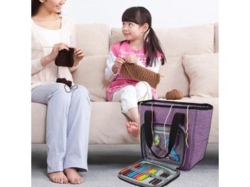 Listing 3 of 9 for Przenosne Szydelkowe Haczyki Nici Torba Do Przechowywania Przedzy DIY