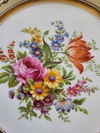 Listing 2 of 6 for Johnson Brothers Old English Cake Plate
