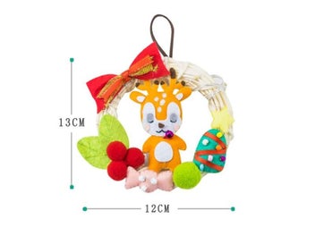 Listing 4 of 7 for Clear Stock Potted Pots Fabric Felt Kit Non-woven Cloth Craft DIY Sewing Set