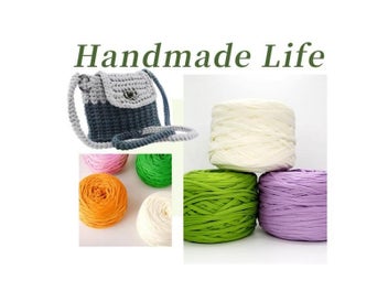 Listing 8 of 10 for 280g Crochet Yarn Soft DurableT-Shirt Yarn For DIY Crochet Crafts Bags Cushions