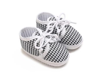 Listing 5 of 11 for Newborn Baby's First Baptist Shoe: Newborn Boys And Girls' White Baptist Shoes