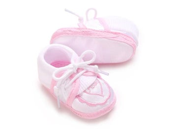Listing 6 of 11 for Newborn Baby's First Baptist Shoe: Newborn Boys And Girls' White Baptist Shoes