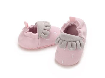 Listing 6 of 10 for Cute Strawberries Winter New Baby Booties Boy Girl Cotton Soft-Sole Non-Slip