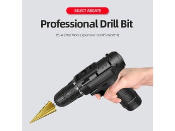 Listing 7 of 10 for ABAOTE Step Drill Bit 4-12 4-20 4-32 1/4/5PCS Titanium Coated Wood Metal Hole