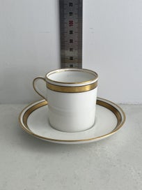 Listing 12 of 15 for Stunning mid century Aynsley demitasse coffee cup and saucer