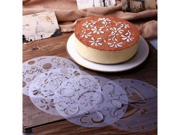 Listing 4 of 7 for AIWILL 12 Pieces Cake Sugar Powder Spray Pattern Cartoon Coffee Mousse Cake