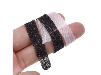 Listing 4 of 8 for 100m Black White Color Non-woven Fabric Fusible Single Side Adhesive Tape