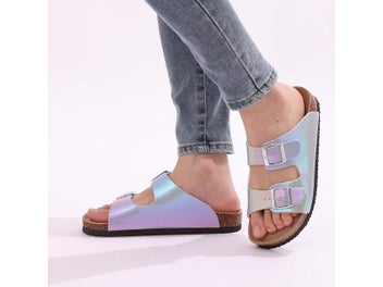 Listing 5 of 10 for Goosecret Clogs Slippers Women Outdoor Beach Shoes With Double Buckle Female