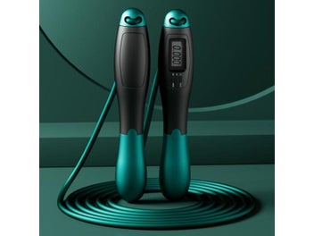 Listing 3 of 9 for Counting Jump Rope Ball Steel PVC Skipping Rope Exercise Adjustable Cordless