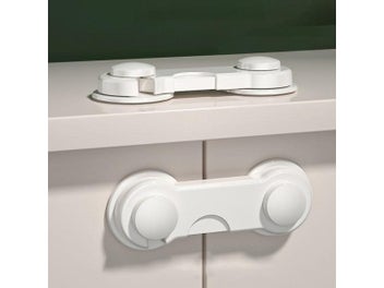 Listing 5 of 10 for Multi-function Security Protection Locks Baby Safety Cabinet Drawer Door Buckle