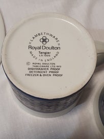 Listing 14 of 19 for Royal Doulton Tangier 1974 - 1982 4 Place 6 piece Dinner Set + Jug + Extras