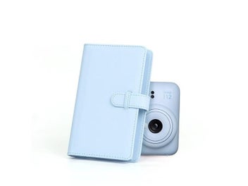 Listing 4 of 10 for Damaite 108 Pockets 3 Inch Mini Film Photo Album PU Leather Cover Photo Paper