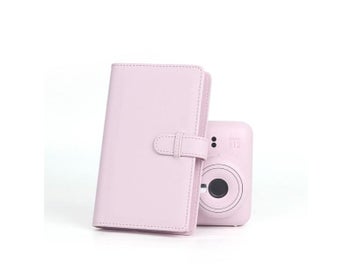 Listing 6 of 10 for Damaite 108 Pockets 3 Inch Mini Film Photo Album PU Leather Cover Photo Paper