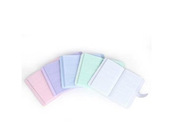 Listing 7 of 10 for Damaite 108 Pockets 3 Inch Mini Film Photo Album PU Leather Cover Photo Paper