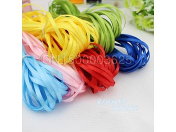 Listing 4 of 10 for (40 Meters/lot) 1/8" (3mm) Single Face Satin Ribbon Webbing Decoration Gift