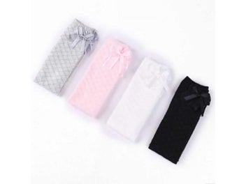 Listing 5 of 10 for Girls Kids Leg Warmers With Princess Mesh Anti-mosquito Bow Tube