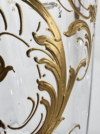 Listing 10 of 18 for Attributed François Théodore Legras or Baccarat – Tall Hand-Gilded Antique Vases