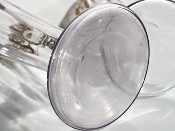 Listing 17 of 18 for Attributed François Théodore Legras or Baccarat – Tall Hand-Gilded Antique Vases