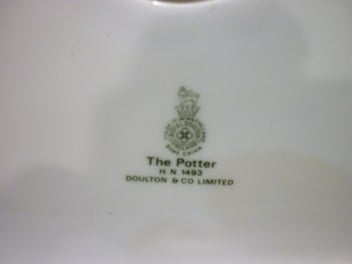 Listing 4 of 5 for DOULTON POTTER FIGURE ,1932-92. #HN 1493