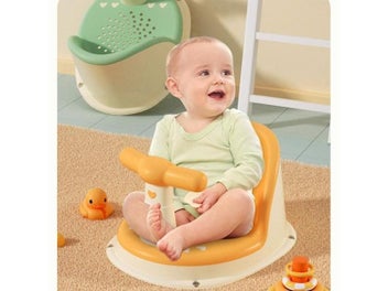Listing 4 of 10 for Baby Bathtub Seat Anti-slip Mat Floating Pillow