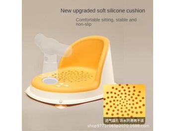 Listing 6 of 10 for Baby Bathtub Seat Anti-slip Mat Floating Pillow