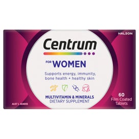Listing 5 of 11 for Centrum for Women 60 Tablets