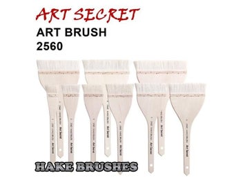 Listing 3 of 8 for High Grade Goat Hair Wooden Handle Copper Wire Twisted Art Brushes For