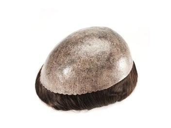 Listing 8 of 10 for Men's Capillary Prothesis 0.1mm Full Skin Prosthetic Male Wigs