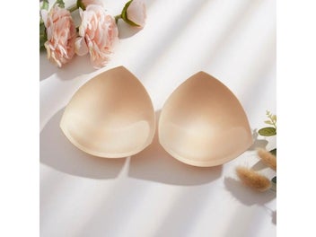 Listing 5 of 9 for 2Pairs Women Intimates Accessories Triangle Sponge Swimsuit Breast Push Up