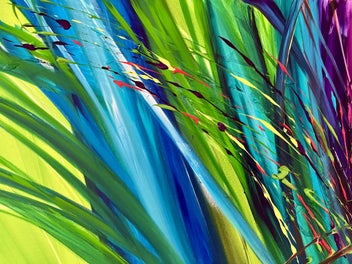 Listing 6 of 6 for 1.5m long - Kia ORANA to you Tropical Magnificent Blossom extasy - by Yanoosh