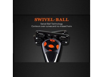Listing 4 of 7 for QSHAVE Black Spider Man Manual Great Shaving Razor Shaver (1pc Handle 6pc X6