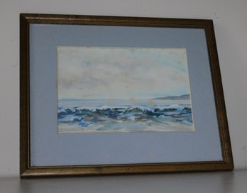 Listing 4 of 16 for +++ ORIGINAL SIGNED "P. PIERSON " COASTAL SCENE PAINTING +++