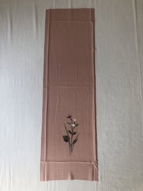 Listing 2 of 12 for Vintage Japanese Silk Fabric Piece Floral Print Kimono Panel