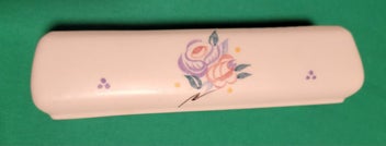 Listing 7 of 16 for Poole Pottery Posy and Stone Log Tray Trough Vase