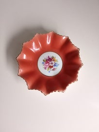 Listing 2 of 6 for Rare - Vintage Aynsley Fluted Trinket Dish