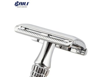 Listing 5 of 10 for BAILI Double Edge Safety Razor Manual Barber Shaver Travel Case 1 Blade